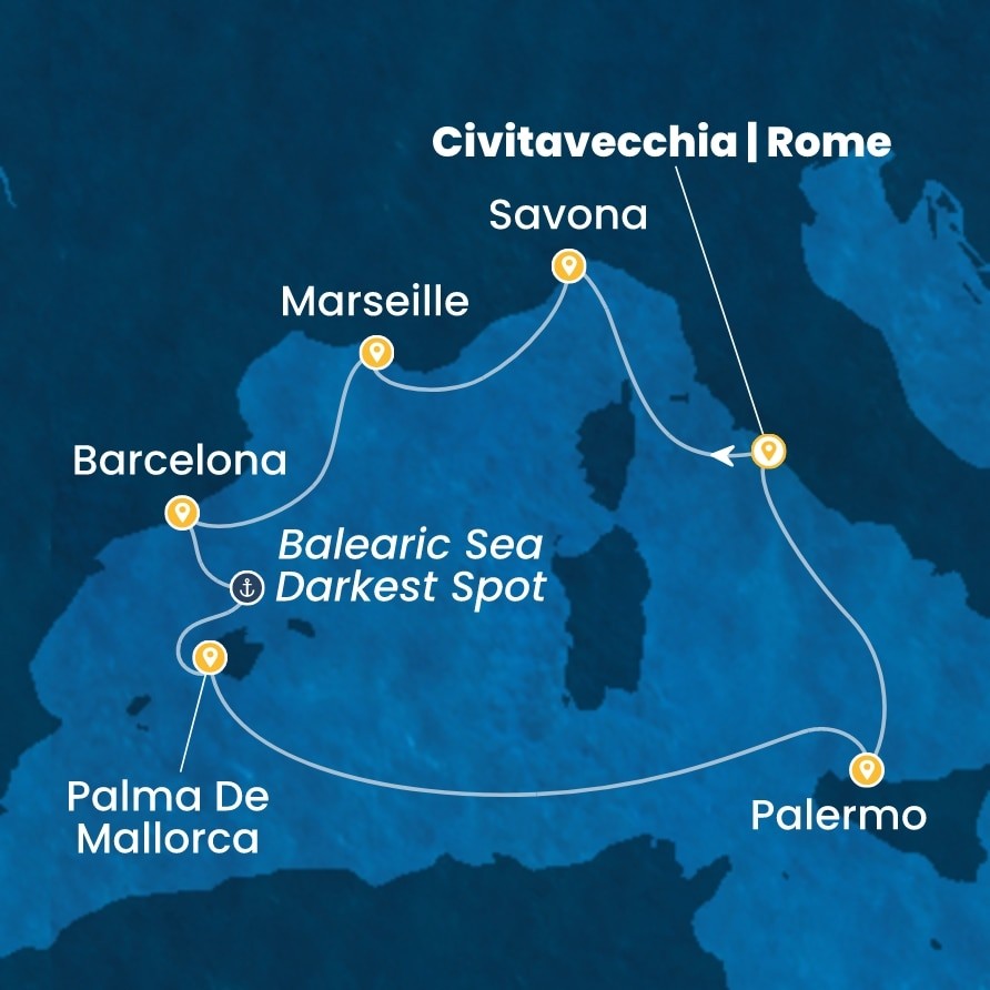 Costa Toscana ile Balear Adaları ve Batı Akdeniz Turu THY ile / 7 Gece Konaklamalı / İstanbul Çıkışlı / 5 Mart